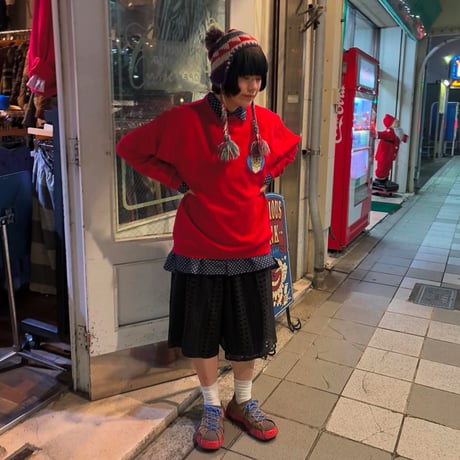 USA製 TULTEX  タズマニアンデビル　クリスマススウェット