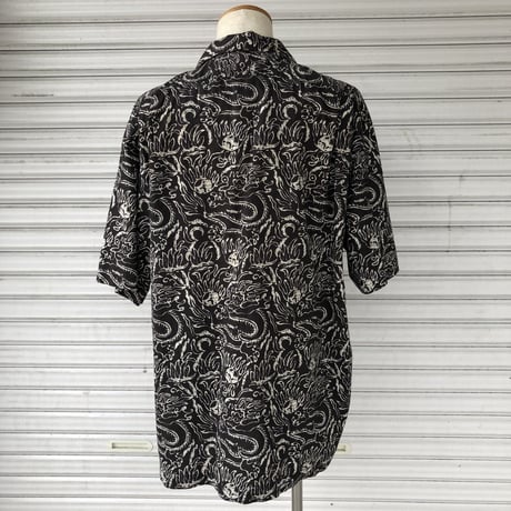 Ralph Lauren 総柄オープンカラーシャツ