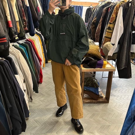 CHAPS Ralph LaurenハーフジップナイロンPO