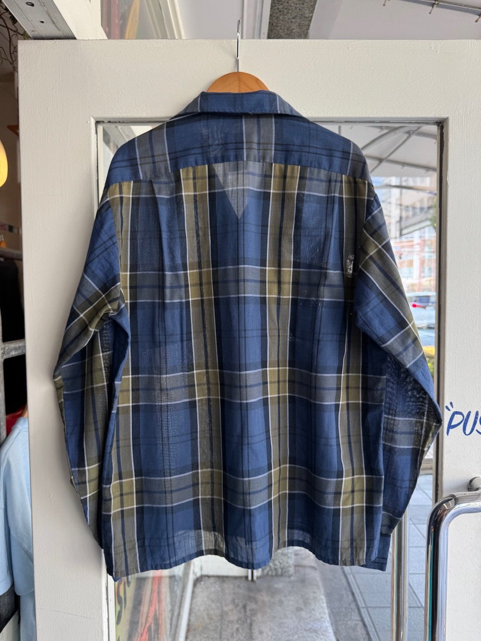 McGREGOR オープンカラーシャツ フラップポケット 70's McGREGOR オープンカラーシャツ SCOTSET M | CUSTOM FEVER
