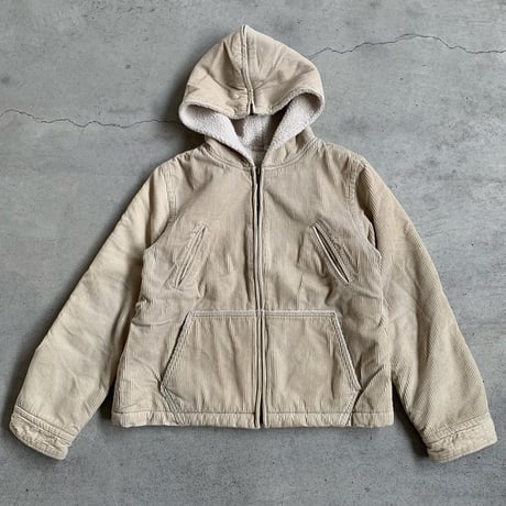J.CREWフーディコーデュロイパーカー