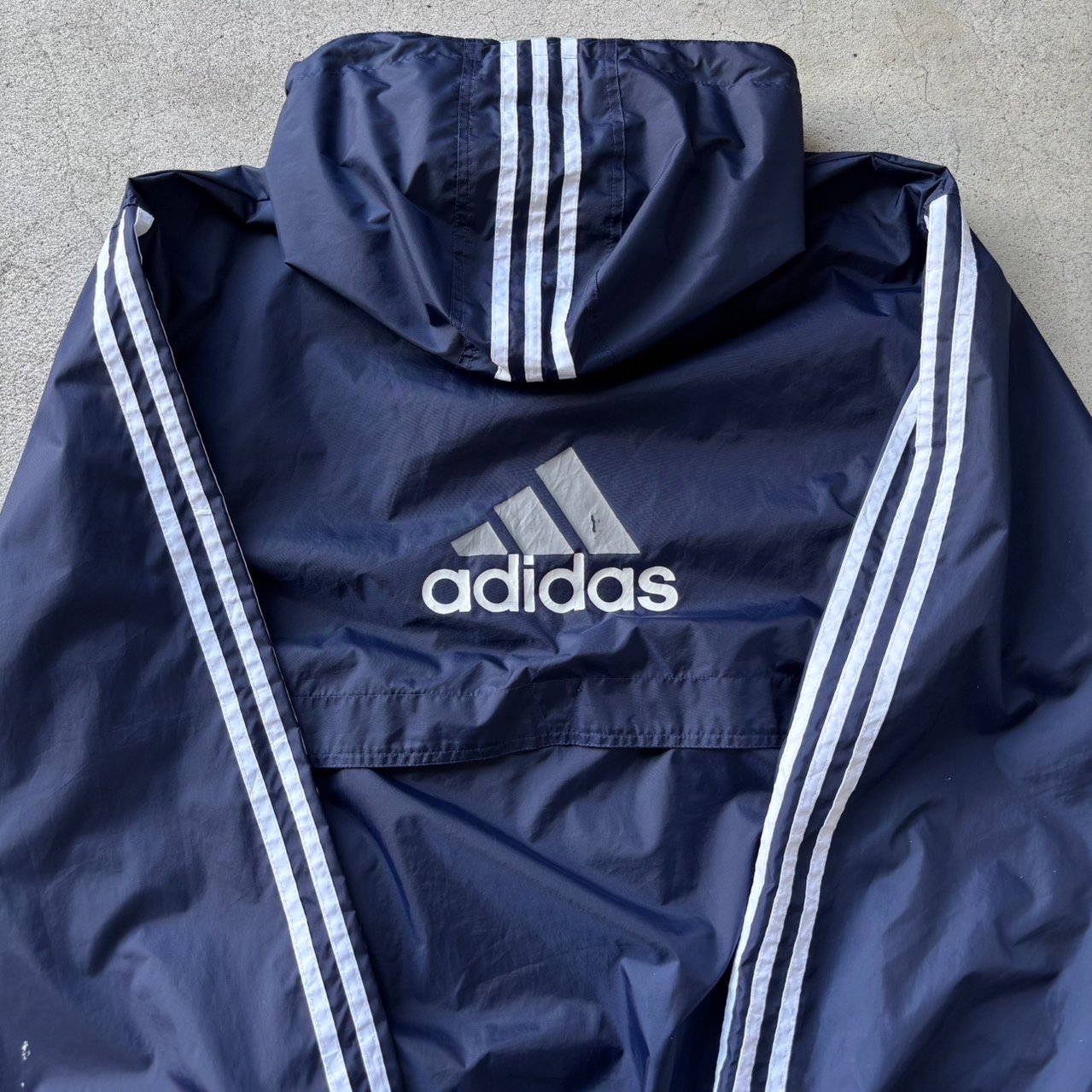 90s adidas フーディナイロンジャケット | CUSTOM FEVER
