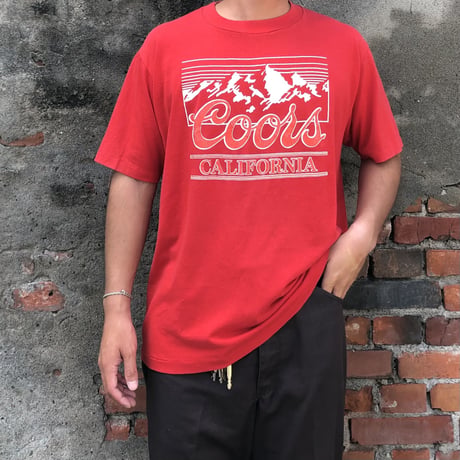 80's COORS🍺プリントTシャツ  XL