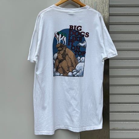 90s BIG DOGS バックプリントTシャツ