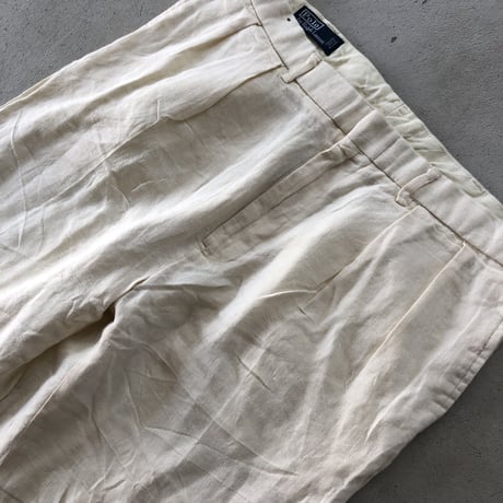 Polo by Ralph Lauren  リネンスラックス W36×L30