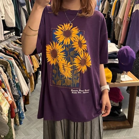 USA製90年代ひまわりTシャツ