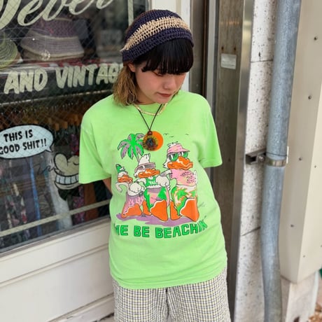 USA製 FRUIT OF THE LOOM アヒルTシャツ