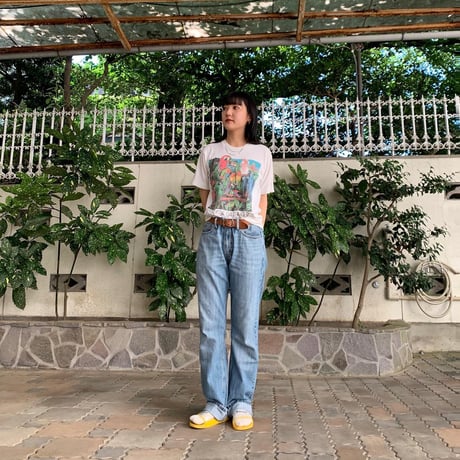 90s鳥いっぱいTシャツ