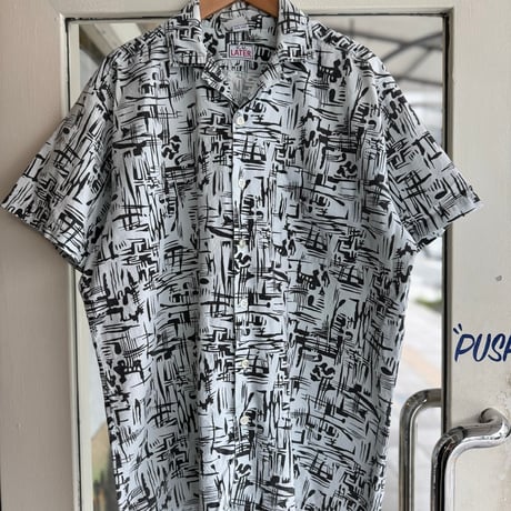 90’s USA製 C.U. LATER 総柄シャツ