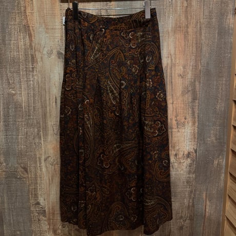cottage tailor ペイズリー柄スカート