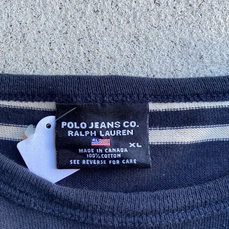 POLO JEANS CO.ボーダーロンT