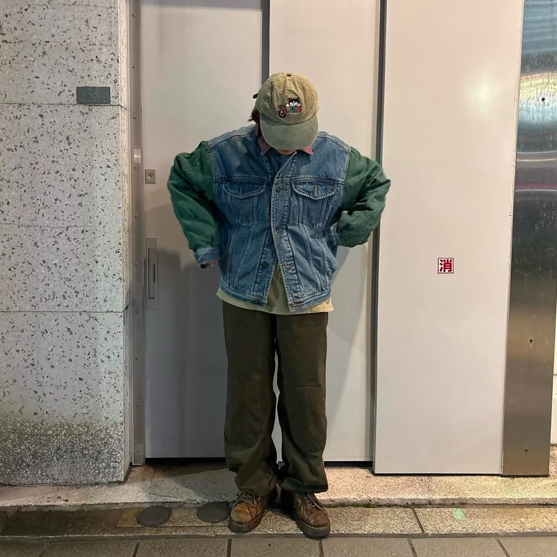 本物 雑誌掲載 ドルチェ&ガッバーナ  ホースファー切替 デニム ジャケット 本物 美品 ランウェイ ドルチェ&ガッバーナ 裏地ファー デニム