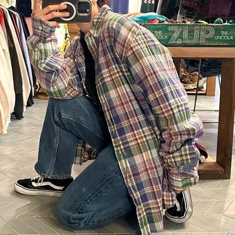 Ralph Lauren マドラスチェックシャツ