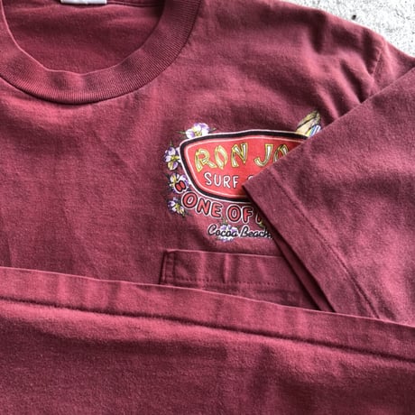 90'sUSA製RONJONプリントT  M