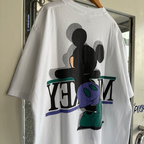 90's MICKEY プリントTシャツ XL