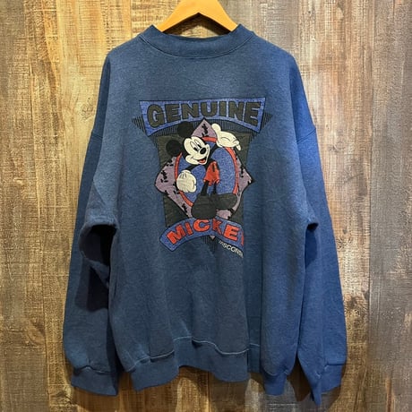 TULTEX ミッキーラメプリントスウェット
