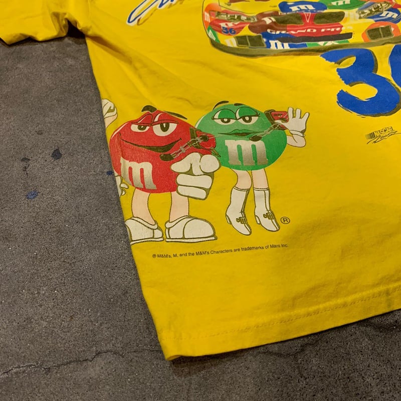 m＆m'sカーレース両面プリントTシャツ | CUSTOM FEVER