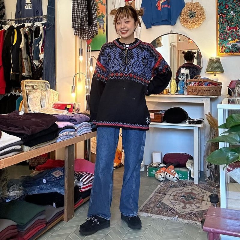 2002年ソルトレークパラリンピックハーフジップノルディックセーター