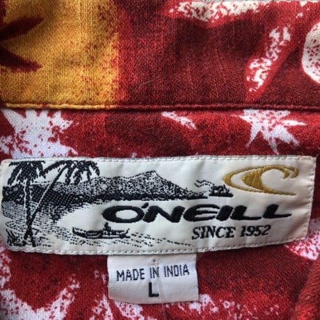 O'NEILL ハワイアンシャツ