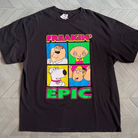 90s ファミリー・ガイ プリントTシャツ
