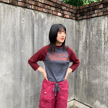 ラグラン両面プリントTシャツ