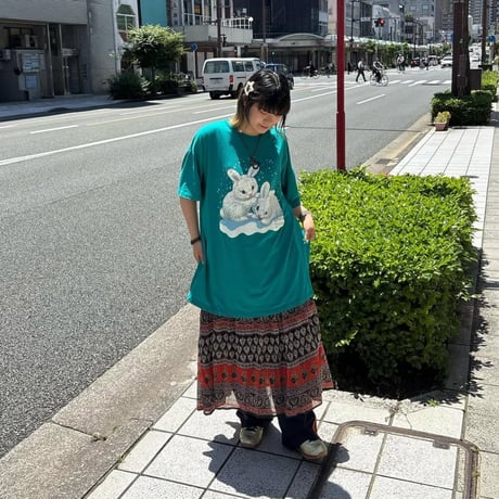 USA製 うさぎTシャツ