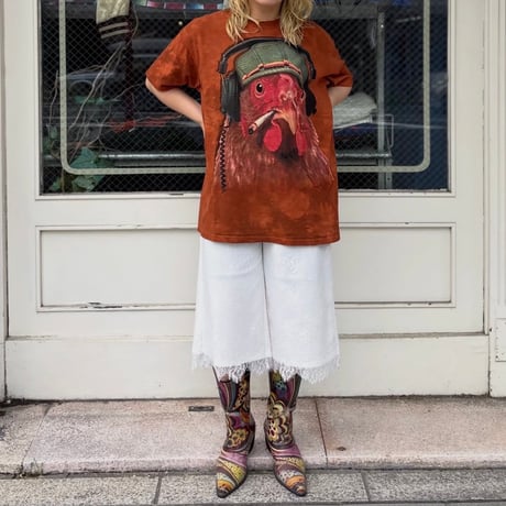 THE MOUNTAIN スモーキングニワトリTシャツ