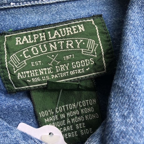 RALPH LAUREN COUNTRY デニムシャツ M