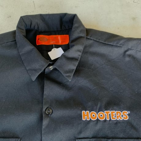 DickiesボディHOOTERSワークシャツ黒