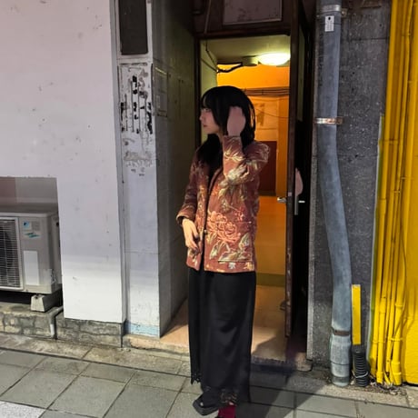 花柄ゴブランジャケット