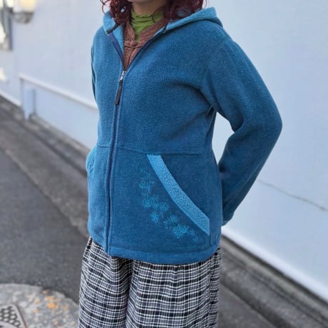 USA製 patagonia フリースジップパーカー