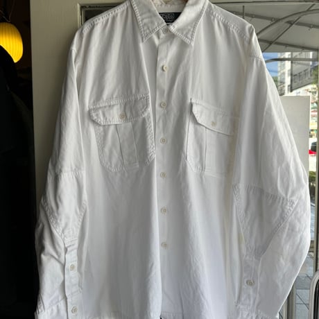 Ralph Lauren〝ELVIN〟無地シャツ L