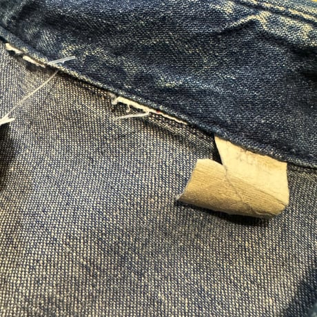 70's Levi's デニムプルオーバーシャツ XL