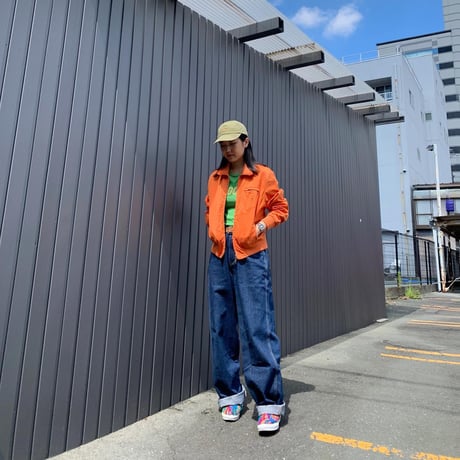 TOMMYワンポイント刺繍コットンブルゾン