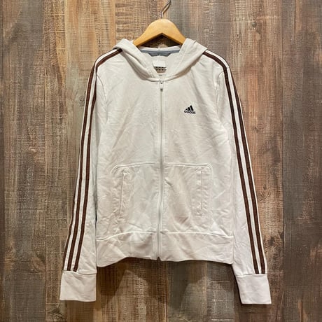 adidas サイドラインジップフーディー