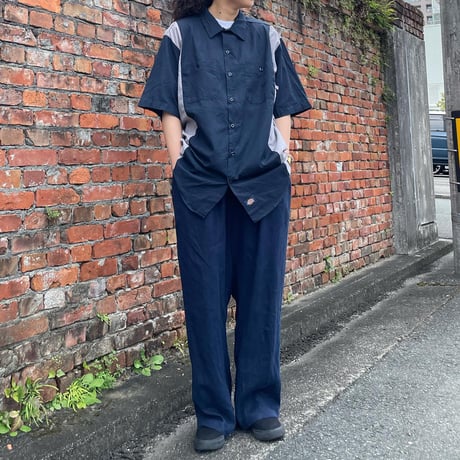 Dickies デザインワークシャツ