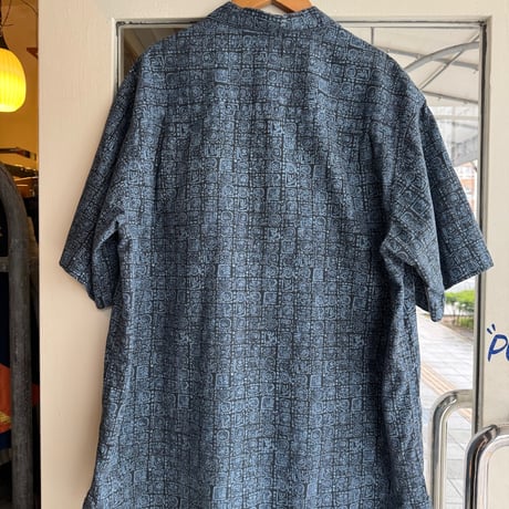L.L.Bean 総柄コットンシャツ  M