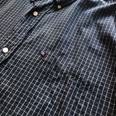 Ralph Lauren  半袖チェックシャツ XL