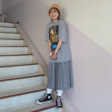 ハスキープリントTシャツ