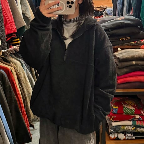 Eddie Bauer ハーフジップフリース