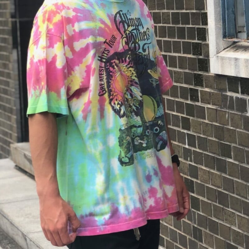 Allman Brothers BandタイダイTシャツ 90's The Allman Brothers Band タイダイTシャツ XL | CUS