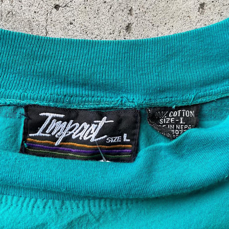 ブルーボーダーTシャツ