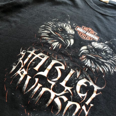 HARLEY DAVIDSON プリントT  XL