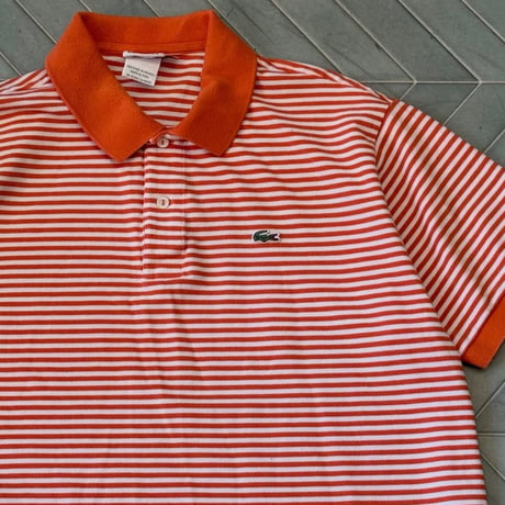 90s LACOSTE ボーダーポロシャツ