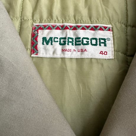 McGREGOR トグル付きハーフコート