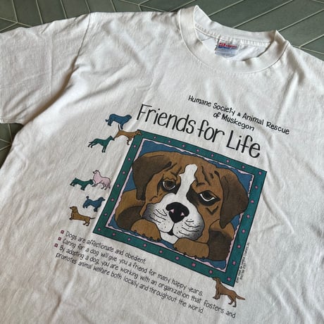 90s USA製 わんちゃんTシャツ