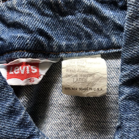 70's Levi'sデニムシャツジャケット