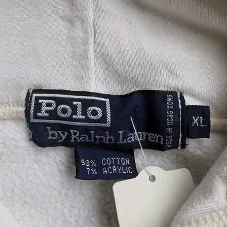 Polo ゴシック調ロゴプリントフーディー