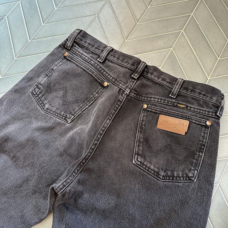 メキシコ製WranglerブラックデニムW32×L38 | CUSTOM FEVER メキシコ製WranglerブラックデニムW32×L38 | CUSTOM FEVER