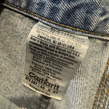 Carhartt ダブルニー デニムペインター W30×L34